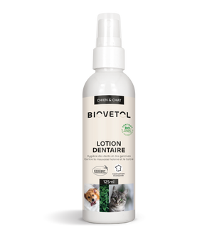 Lotion Dentaire Biovetol pour Chien et Chat