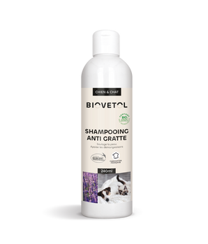Shampoing Anti-Démangeaisons Biovetol pour Chien et Chat