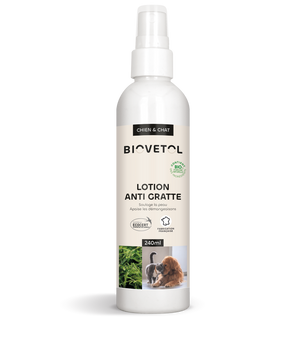 Lotion Anti-Démangeaisons Biovetol pour Chien et Chat