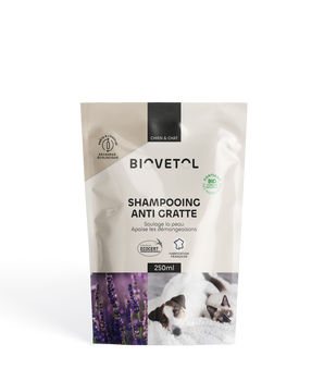 Shampoing Anti-Gratte Biovetol Chien & Chat (recharge éco)