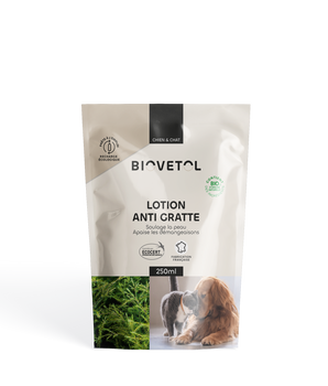 Lotion Anti-Gratte Biovetol pour Chien & Chat (recharge éco)