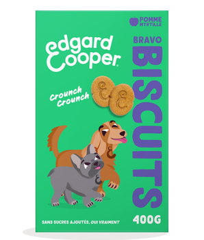 Biscuits Edgard Cooper Pomme Myrtilles Chien