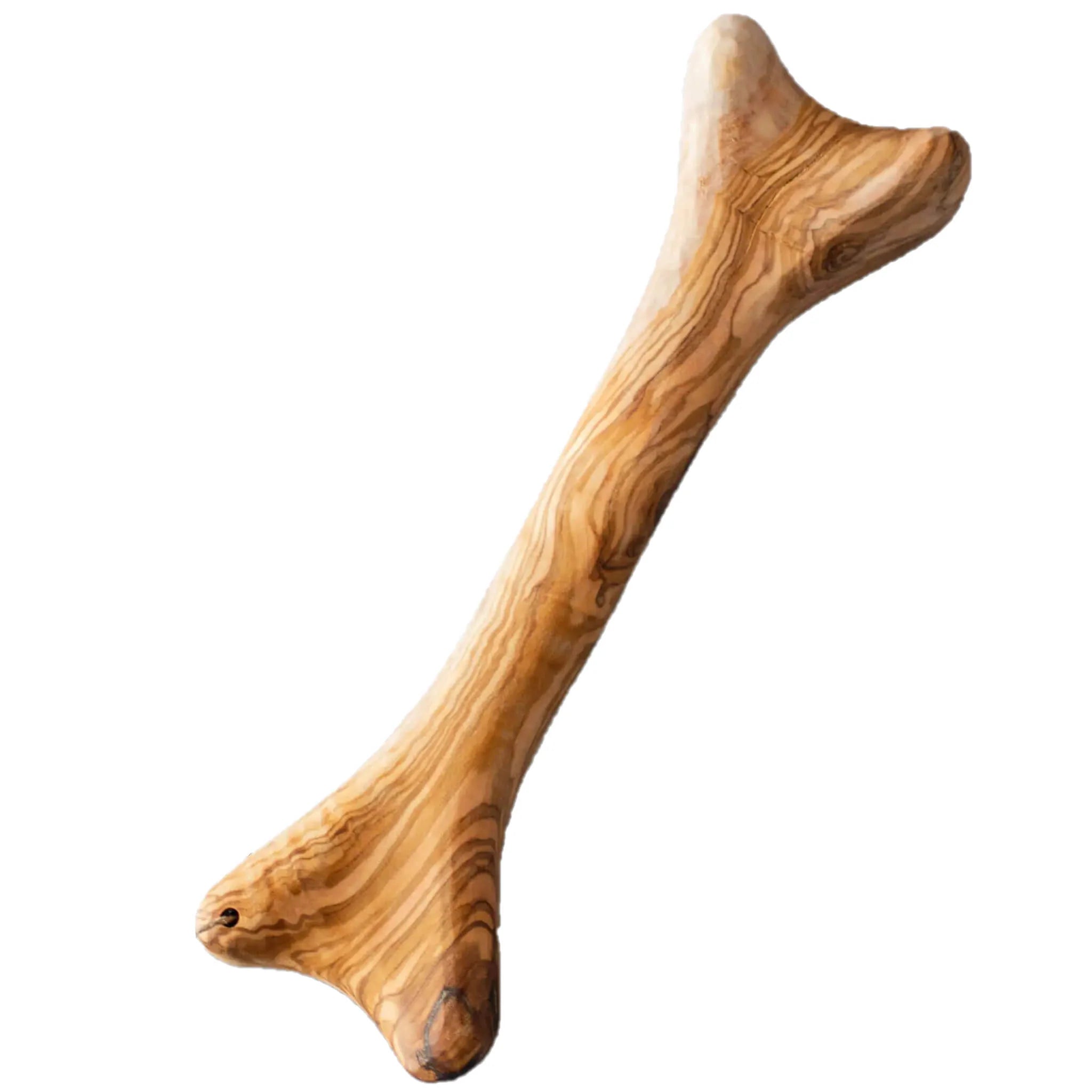 Bois Olivier en forme d'os Mastication Naturelle Chien