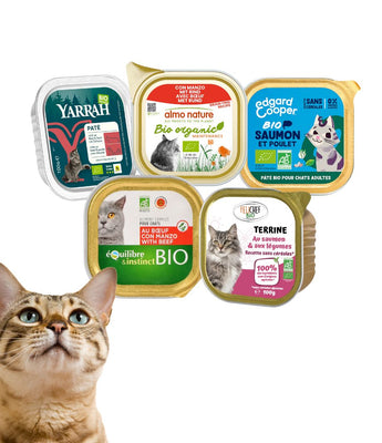 Box Découverte Pâtées Bio Chat