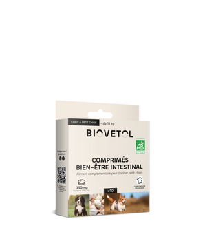 Complément Alimentaire Digestion Biovetol Bio Naturel Chien Chiot