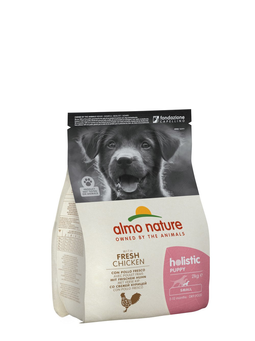 Croquettes Almo Nature Holistic Poulet Chiot Petite Race