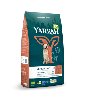 Croquettes Bio Yarrah Poulet Poisson Chien Senior et Âgé