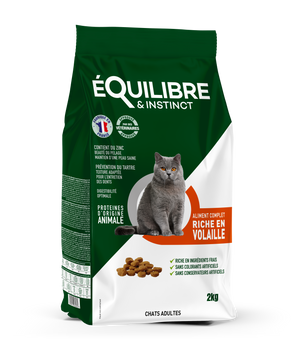 Croquettes Equilibre & Instinct Volaille Chat