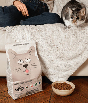 Croquettes aux Insectes Chat Senior Tomojo Fabriqué en France