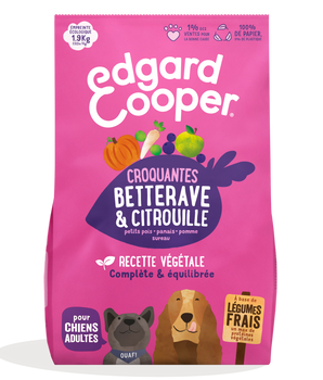 Croquettes Végétariennes Edgard Cooper Betterave Citrouille Chien