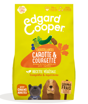 Croquettes Végétariennes Edgard Cooper Carotte Courgette Chien