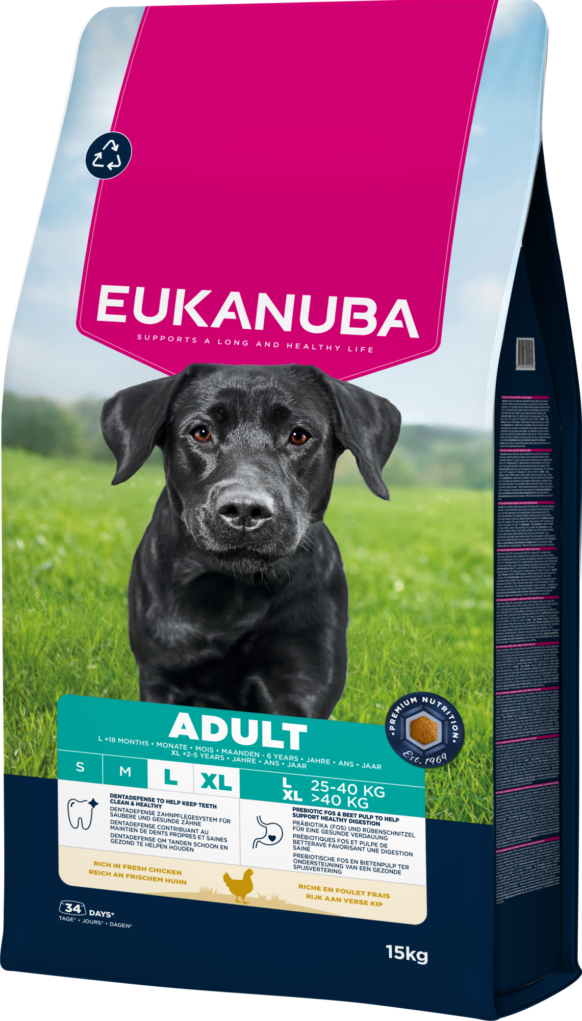 Eukanuba Croquettes Poulet Chien Grande Taille 15kg