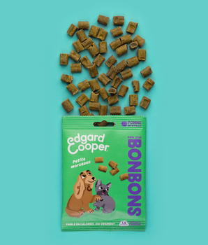 Friandises Sans Céréales Edgard Cooper Pomme Myrtilles Chien