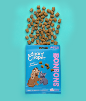 Friandises Sans Céréales Edgard Cooper Saumon Poulet Chien