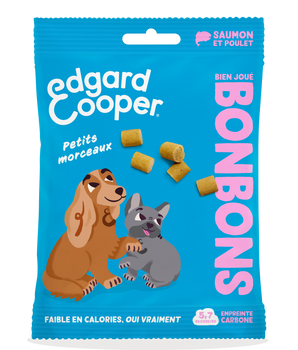 Friandises Sans Céréales Edgard Cooper Saumon Poulet Chien