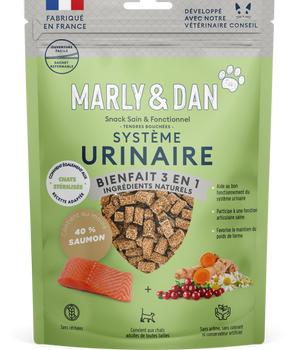 Friandises sans céréales Marly & Dan pour chat.
