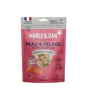Friandises sans céréales Marly & Dan pour chat.