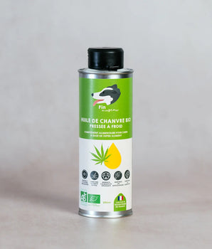 Huile de Chanvre Bio pour Chien Fabriqué en France