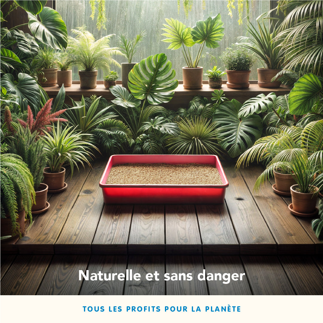 Litière Végétale Ecologique Almo Nature Absorbante Agglomérante Compostable Biodégradable