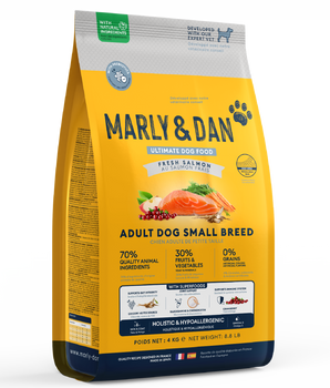 Marly & Dan Croquettes Sans Cereales Saumon Chien Petite Taille