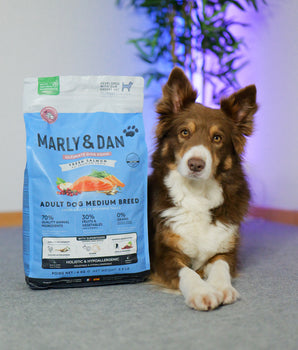 Marly & Dan Croquettes Sans Cereales Saumon Chien Taille Moyenne