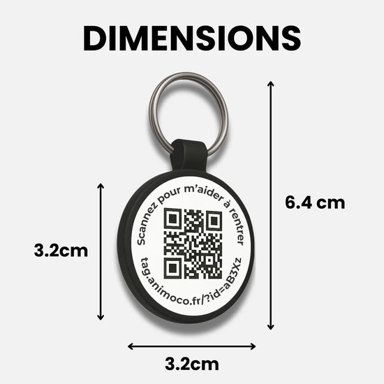 Medaille Connectee Chien Chat