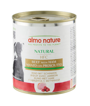 Patee Almo Nature HFC Natural Boeuf Jambon Chien