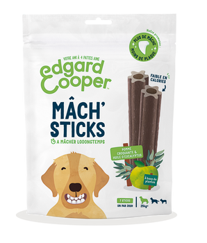 Stick dentaire Edgard Cooper Pomme Eucalyptus Chien