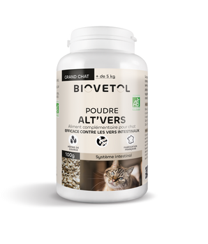 Vermifuge Biovetol Bio Naturel Chat