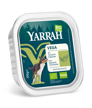 Yarrah - Bouchées Bio Végétariennes Sans Céréales pour Chien